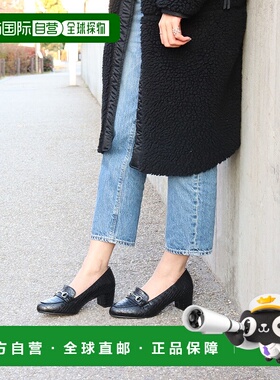 【日本直邮】Liberty Doll Mannish 后跟乐福鞋 / 3019（黑色鳄鱼