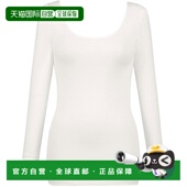 日本直邮Wing W08303EW01610 有机棉混纺柔软亲肤8分袖 保暖内衣