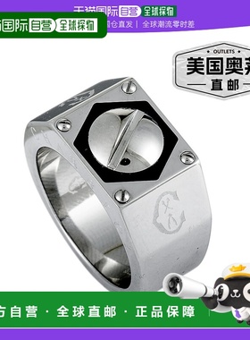 自营 Charriol Rotonde 不锈钢黑色环氧树脂带环 - 多 美国奥莱直