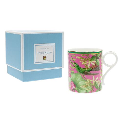 日本直邮WEDGWOOD 威基伍德 Wonderlust Pink Lotus 马克杯 250ml