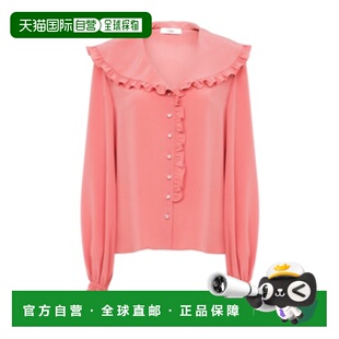 女士衬衫 长袖 CH25WHT780056W2 粉红色 衬 AW2025 香港直邮CHLOÉ