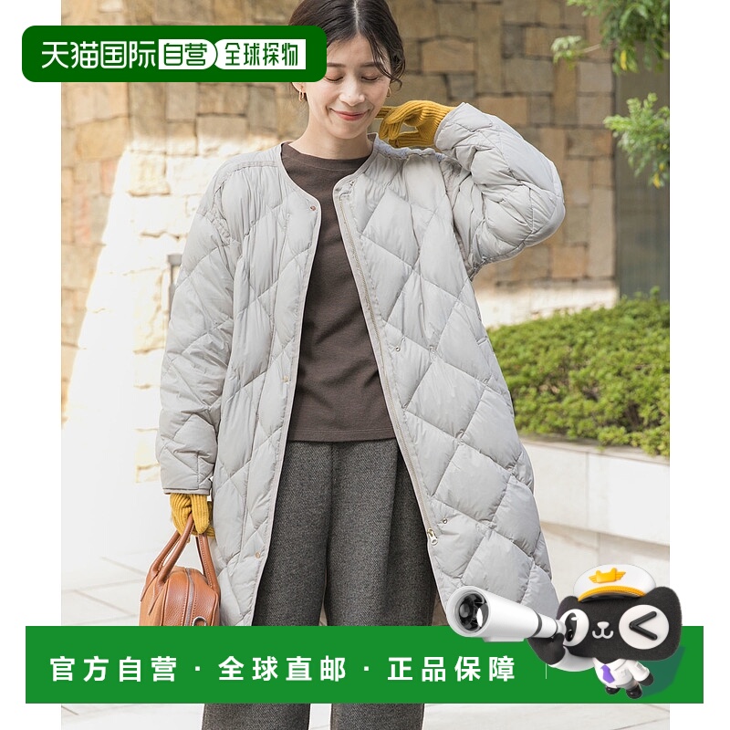 1h可退 日本直邮URBAN RESEARCH DOORS 女装 轻盈羽绒长款外套 修