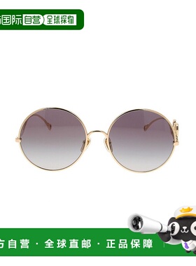 1h可退 香港直邮潮奢 Chloe 蔻依 女士 Eyewear 圓框太陽眼鏡 CH0