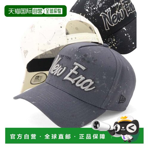 日本直邮NEW ERA 高尔夫帽9FORTY-A 泼溅款帽子