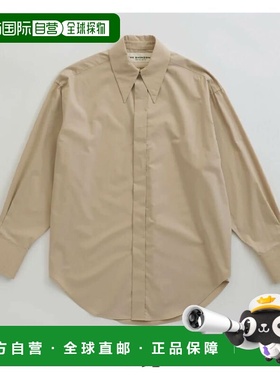 日本直邮THE SHINZONE 女士宽松设计感尖领长袖衬衫 25SMSBL05