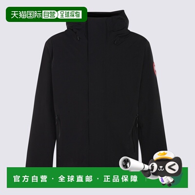 1h可退 香港直邮潮奢 Canada Goose 加拿大鹅 男士 黑色夹克 5633