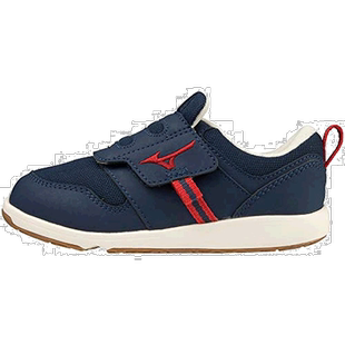 【日本直邮】Mizuno美津浓 儿童运动鞋 藏青x红  16.5cm C1GD2233