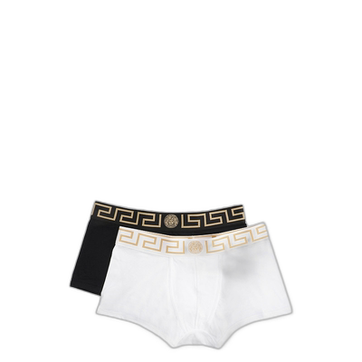 香港直邮VERSACE 男士泳装 AU10181A232741A83K CO 白色 logo腰边