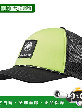 【日本直邮】猛犸象岩帽标志 1191-01340 Black-Neo Lime帽子
