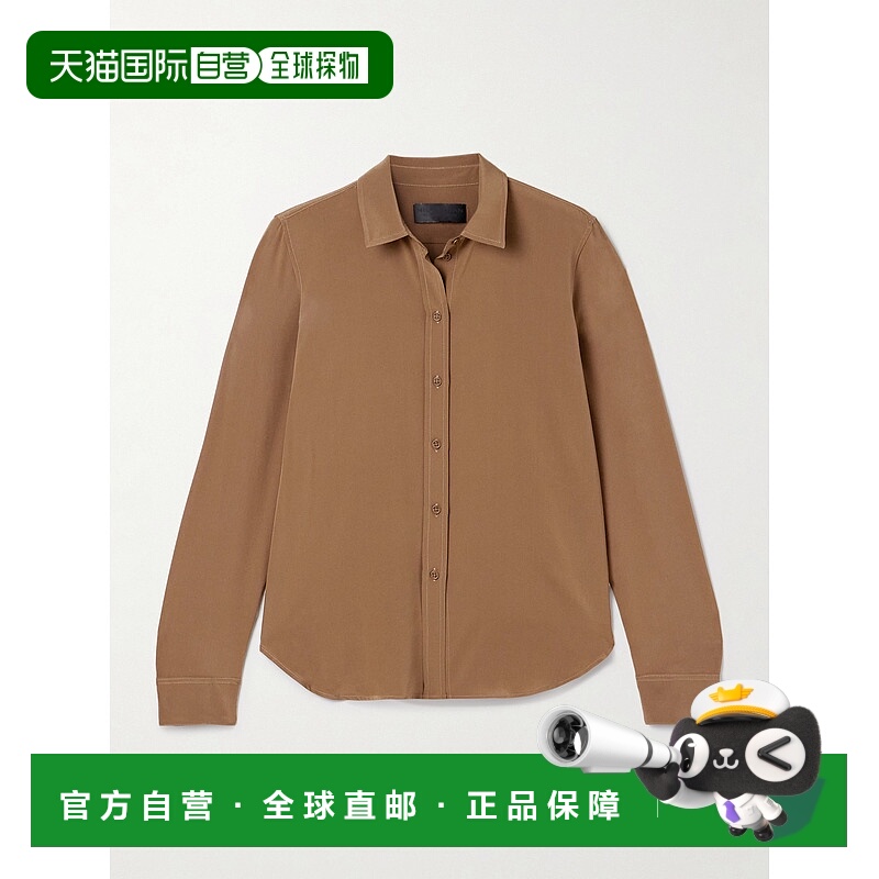 香港直邮NILI LOTAN 女士 Gaia 真丝双绉衬衫 12035W325CGC