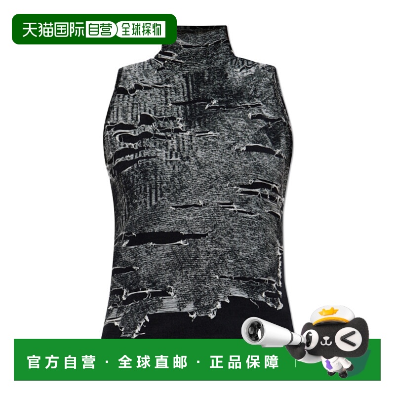 1h可退 香港直邮DIESEL 女士背心吊带 A192140AFBV900 SS2025 灰