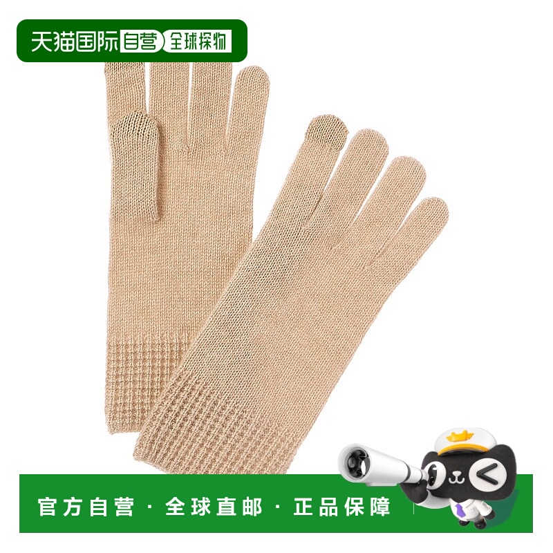 自营Phenix华夫饼袖口羊绒科技手套-蓝色 美国奥莱直发