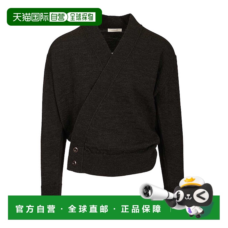 香港直邮LEMAIRE 男士针织衫 TO1476LK1028BR507 AW2025 黑色