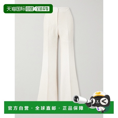 1h可退 香港直邮Gabriela Hearst 女士 Rhein silk-boucle 喇叭长