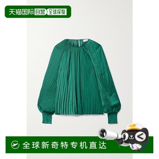 ULLA 女士 香港直邮潮奢 JOHNSON 圆领真丝 上衣 PS240203宽松时尚