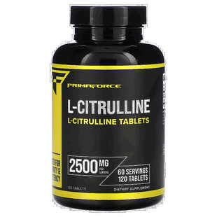 香港直发Primaforce L-瓜氨酸膳食补充剂2500毫克 120片
