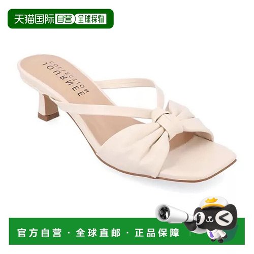 自营Journee Collection Starling Dress Sandals Women'sW Ivory