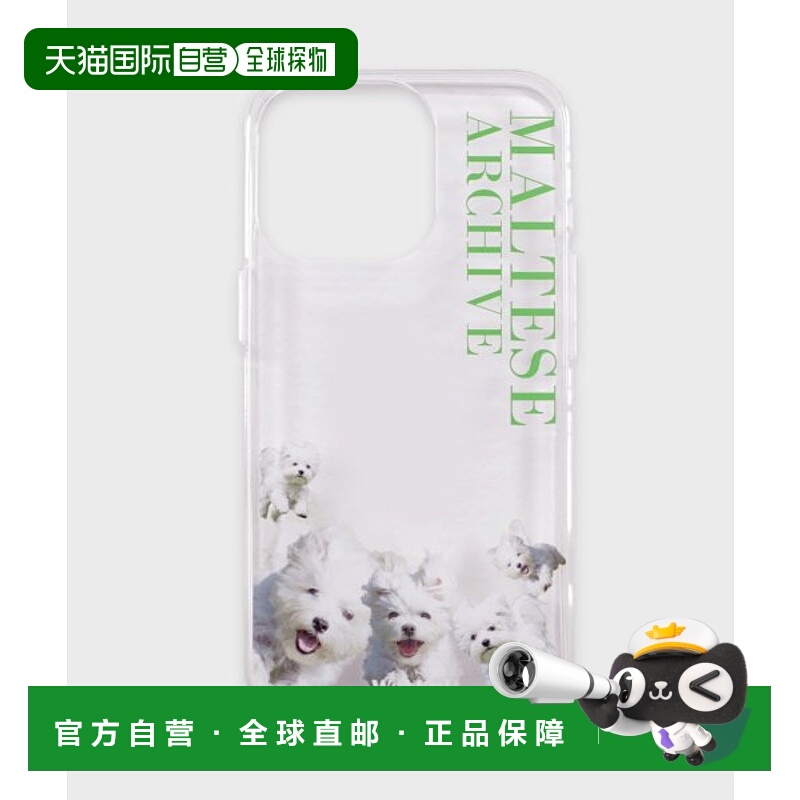 韩国直邮WAIKEI韩国小众设计师狗狗图案时尚日常手机壳YK22SSAC09