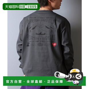 1h可退 日本直邮POLER 男女同款水陆两用长袖T恤 259MCV0022户外