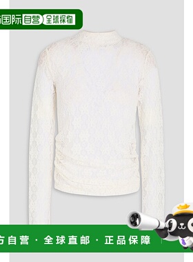 1h可退 香港直邮潮奢 FARM RIO 女士 凸纹花边蕾丝上衣上衣 31987