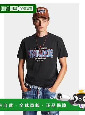 香港直邮DSQUARED2 男士T恤 SS2024男装S74GD1258D20014900短袖