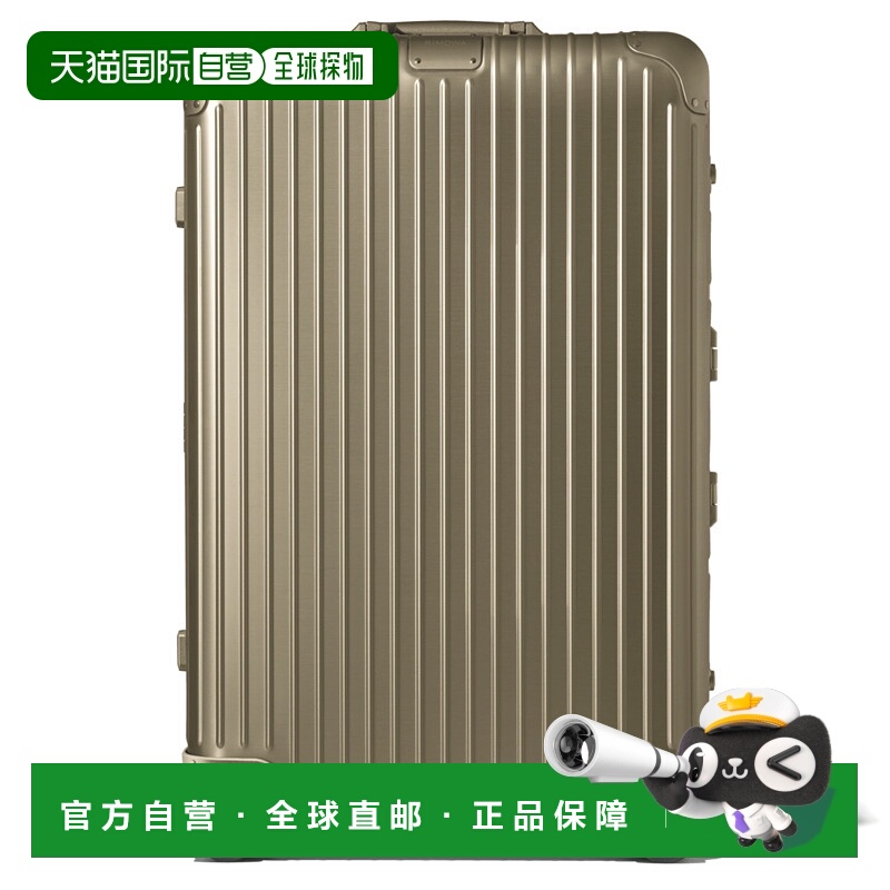 欧洲直邮RIMOWA日默瓦ORIGINAL 经典铝行李箱拉杆箱托运30寸香槟
