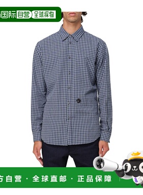 1h可退 香港直邮奢淘 Dsquared2 长袖衬衫 男 S74DM0871S35052
