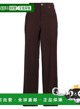 香港直邮Staud 女士 休闲长裤 brown棕色 舒适时尚