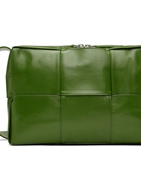 Bottega Veneta 葆蝶家 男士 绿色中号 Arco 相机包 731165VCQ71