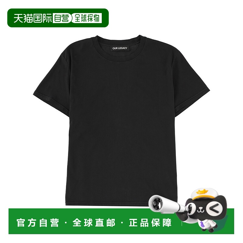 1h可退 香港直邮OUR LEGACY 女士T恤 W2266CBBLACKCLEANJERSEY SS