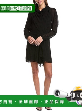 自营IRO Cast迷你连衣裙-黑色 美国奥莱直发