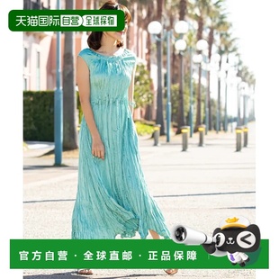 轻盈透气褶皱连衣 女士蛯原英里联名款 1h可退 日本直邮SweetMommy