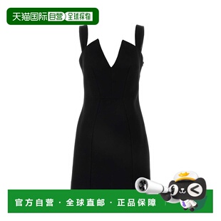 香港直邮GIVENCHY 女士连衣裙 BW227G14SD001-0 AW2024 黑色