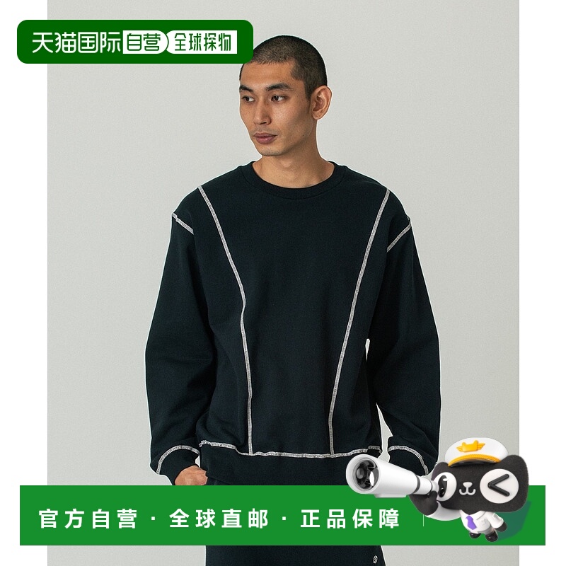 1h可退 日本直邮SILAS 男女同款 刺绣S logo 半袖连帽卫衣 110254