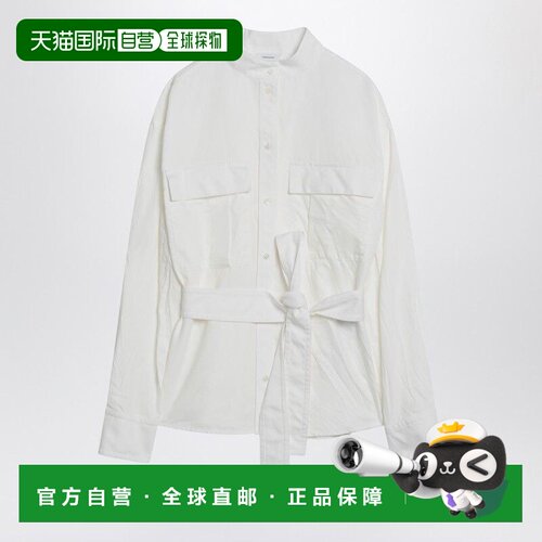 香港直邮SALVATORE FERRAGAMO 女士衬衫 0783913COBI SS2025