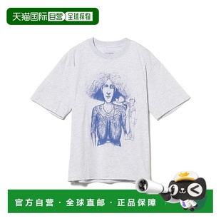 日本直邮Black T恤 Weirdos Smith艺术印花男士 7508 Steve 1h可退