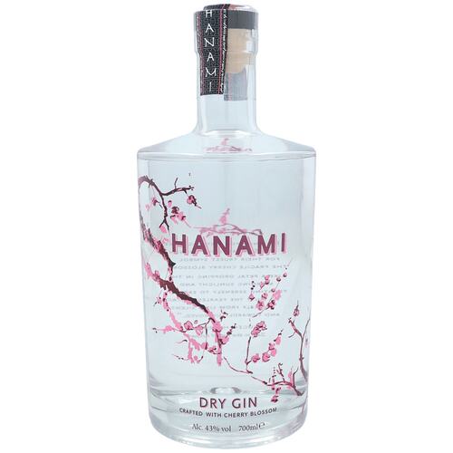 欧洲直邮Hanami花见金酒43度700ml荷兰洋酒原装口味独特回味悠长
