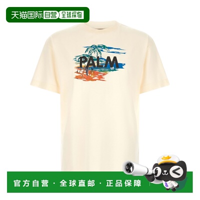 1h可退 香港直邮PALM ANGELS 男士T恤 PAMAA001JR0040384 AW2026