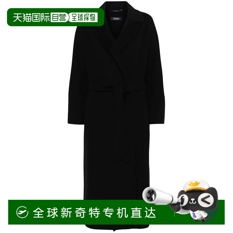 1h可退 香港直邮S MAX MARA 女士外套 2519011081600700013 CO 黑