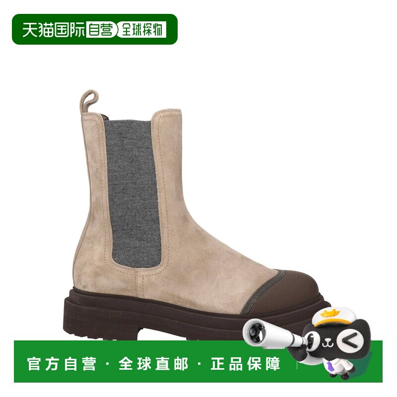 香港直邮Brunello Cucinelli 布内罗 古奇拉利 女士 脚踝靴女靴
