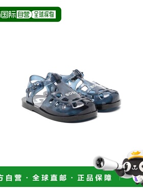 1h可退 香港直邮BOSS 波士 婴儿 凉鞋童鞋 J09170B849 blue蓝色