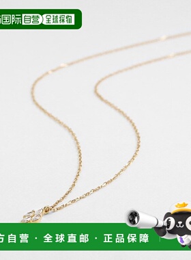 日潮跑腿COCOSHNIK 18K金 钻石榄尖形切割簇状项链 小号 40 颗