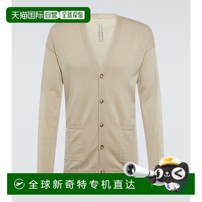 香港直邮Rick Owens 瑞克 欧文斯 男士 Peter 羊毛棉质针织开衫 0