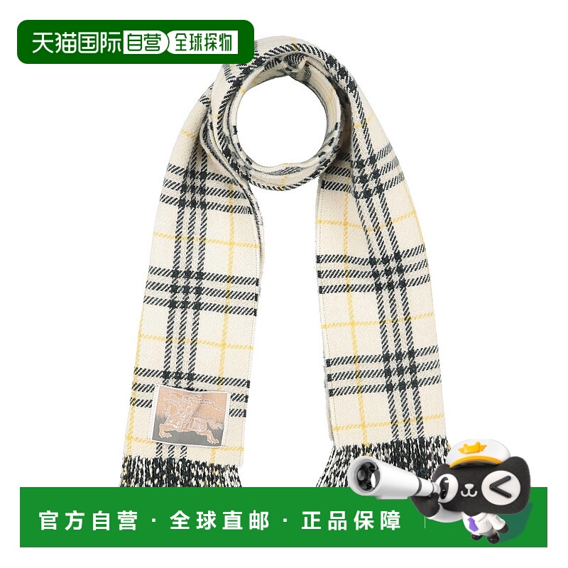 1h可退 香港直邮潮奢 Burberry 巴宝莉 女士 Foulards 围巾羊绒