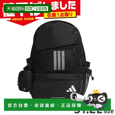 日本直邮阿迪达斯 BTS 背包 (TK700) - 31.2升容量亮面尼龙材质男