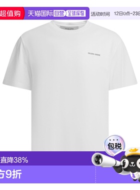 1h可退 香港直邮GOLDEN GOOSE 男士 棉质针织水手领T恤 GMP01220P