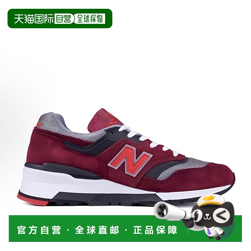 1h可退 香港直邮New Balance  男士 NB 997 复古 低帮跑步鞋 男款