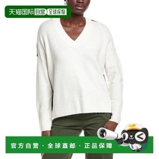 Camuto white High Sweater 美国奥莱直发毛衣 Low 自营Vince