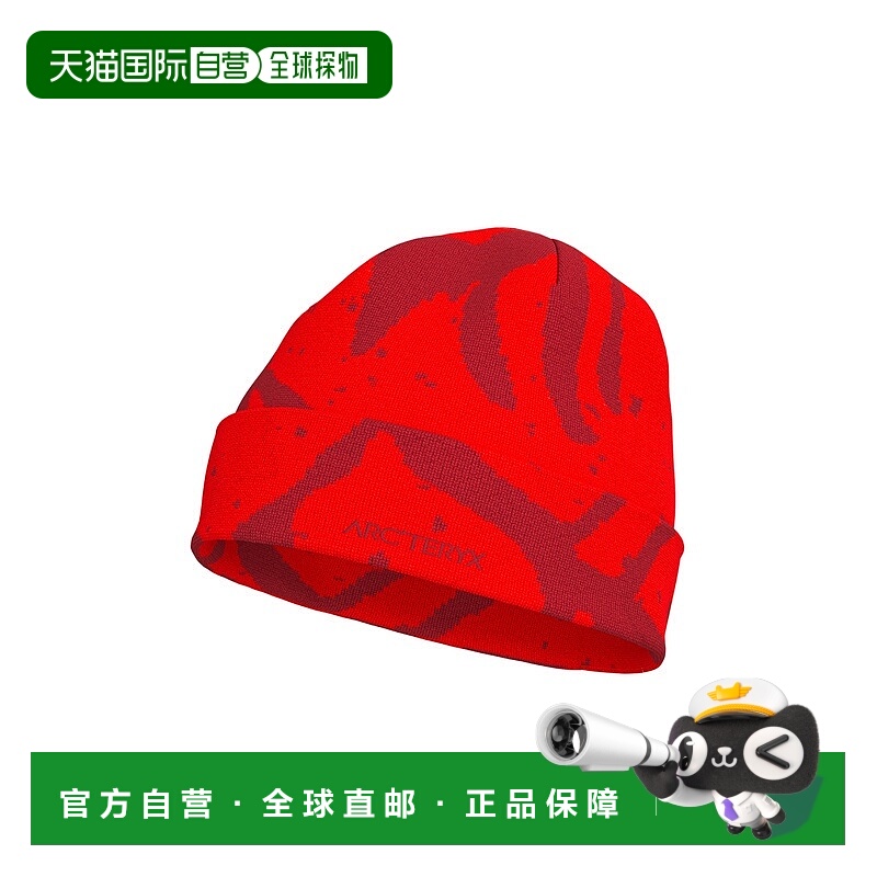 自营1h可退 欧洲直邮Arc'Teryx始祖鸟 Grotto系列男士红色针织面l