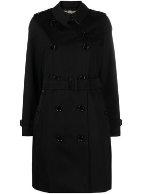Burberry 巴宝莉 女士 双排扣系腰带风衣 8079409